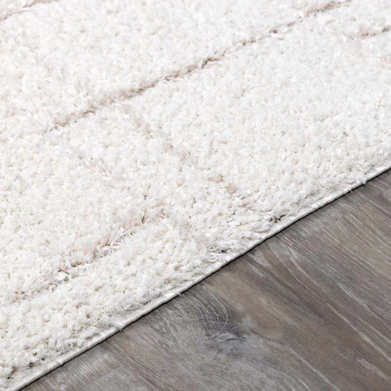 Andia Plush Grid Rug - Clearance by Boutique Rugs