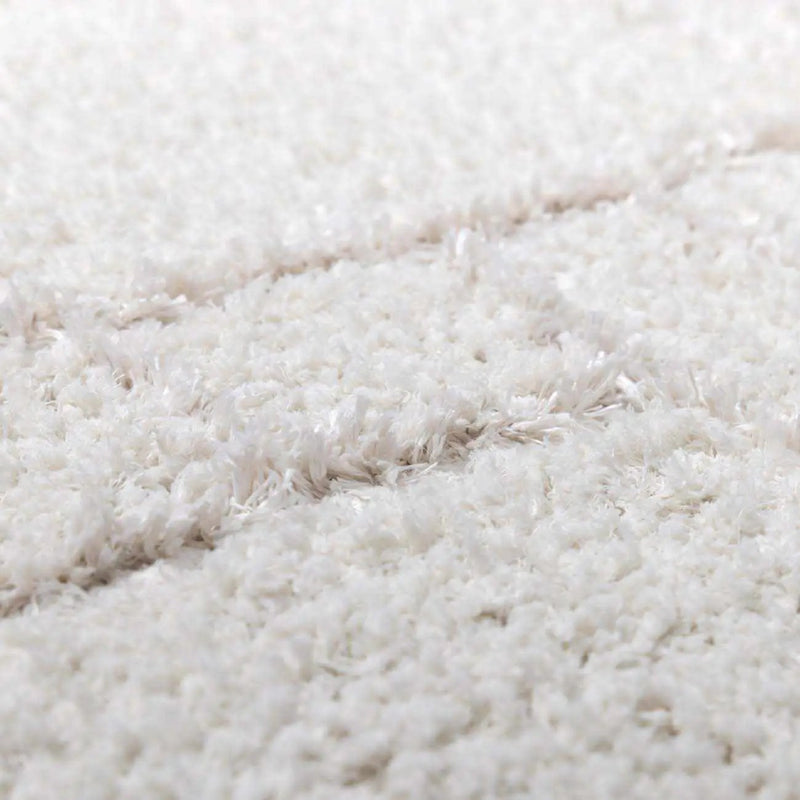 Andia Plush Grid Rug - Clearance by Boutique Rugs