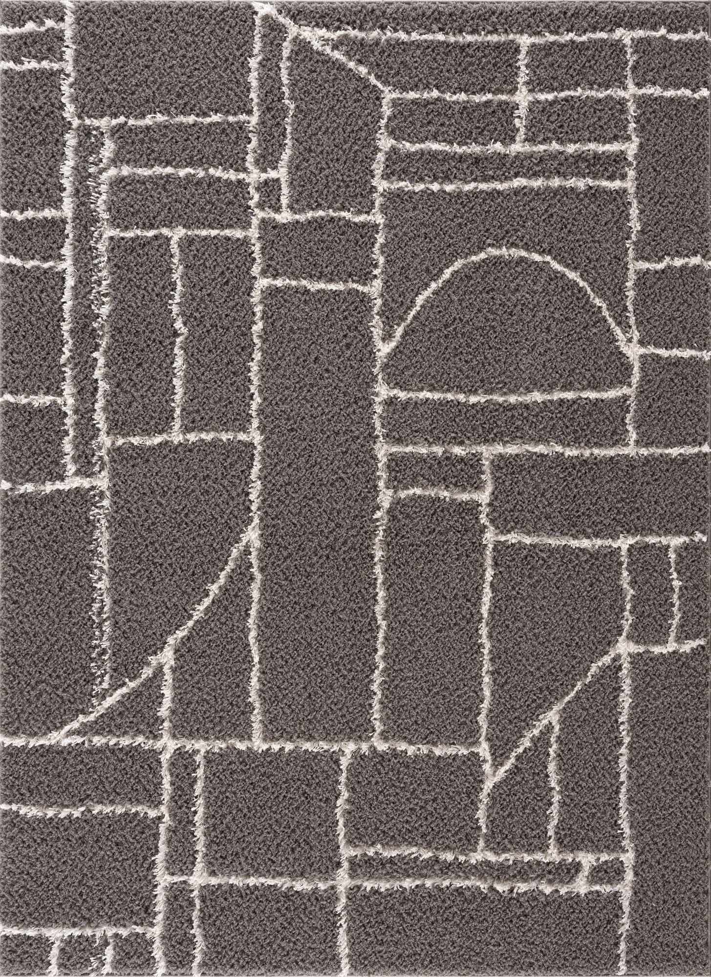 Andia Charcoal Area Rug - Clearance by Boutique Rugs