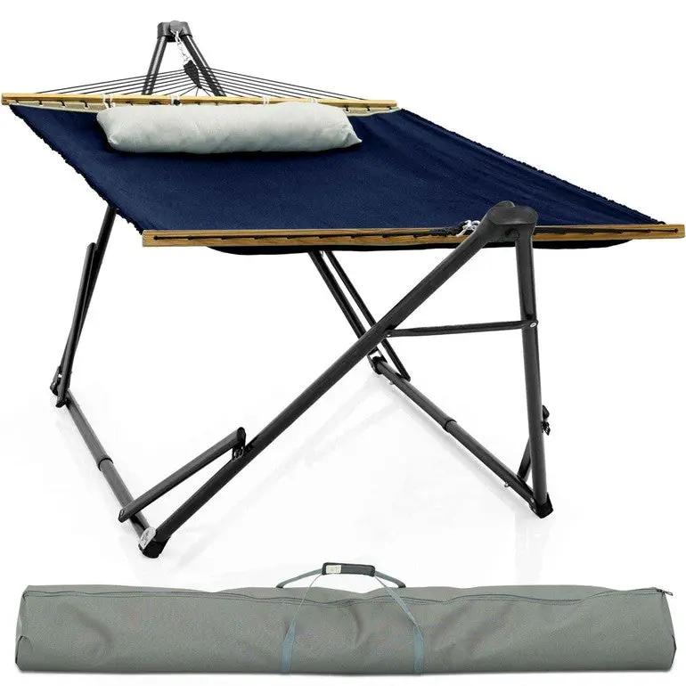 Tranquillo Unity Canvas Hammock Stand for Ultimate Relaxation by Megsu