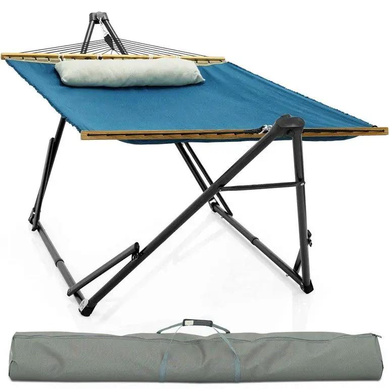 Tranquillo Unity Canvas Hammock Stand for Ultimate Relaxation by Megsu