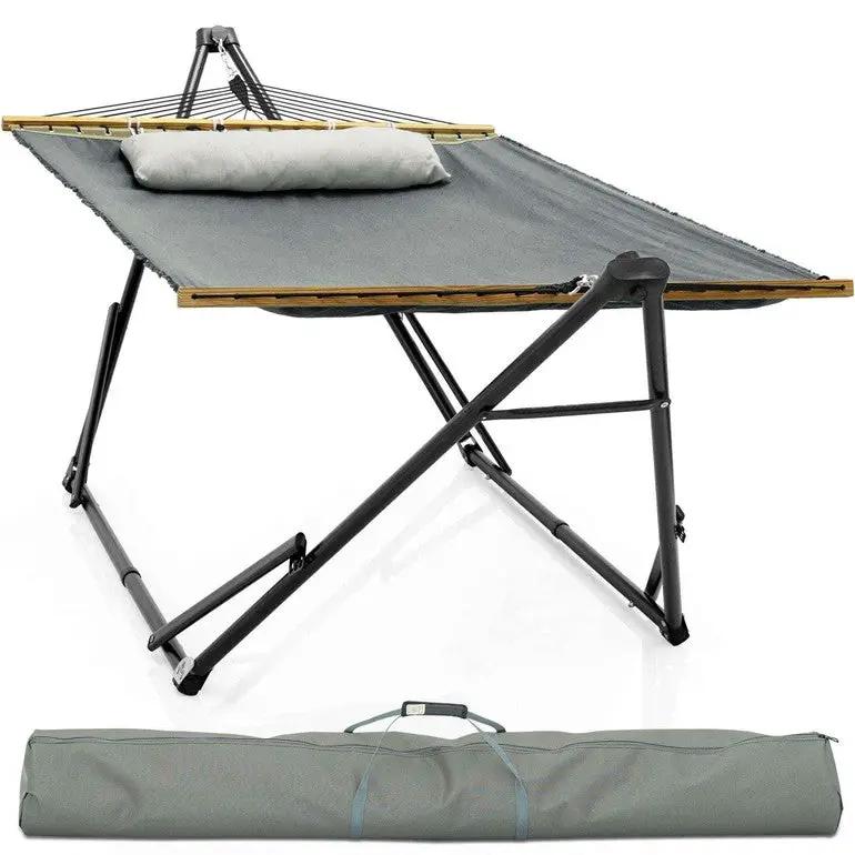 Tranquillo Unity Canvas Hammock Stand for Ultimate Relaxation by Megsu