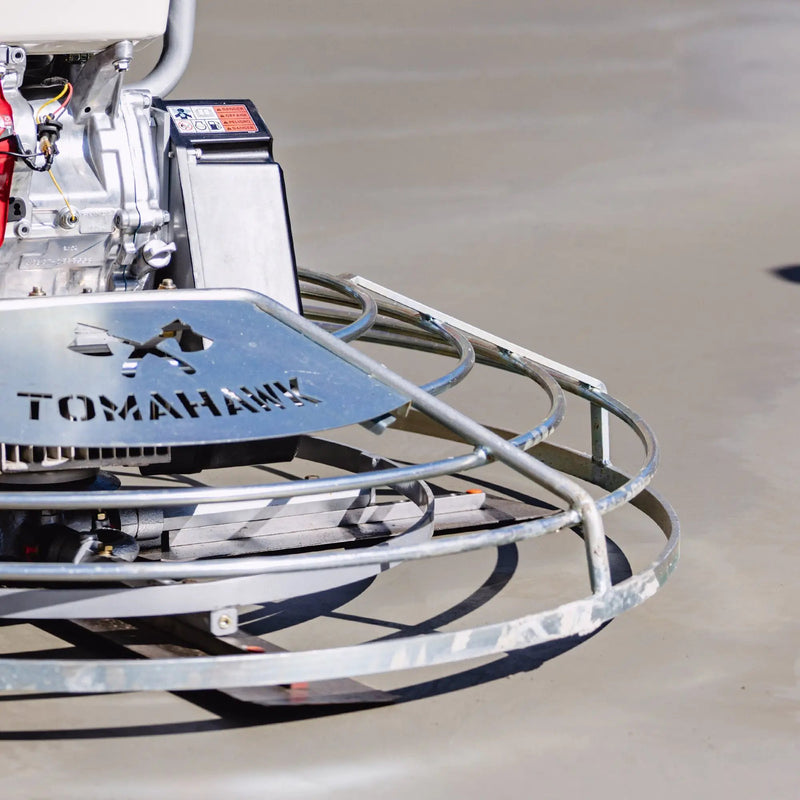 36" Honda Concrete Fast Pitch Power Trowel with 9HP Honda GX270 Finishing Blades Finishing Tool by Tomahawk Power