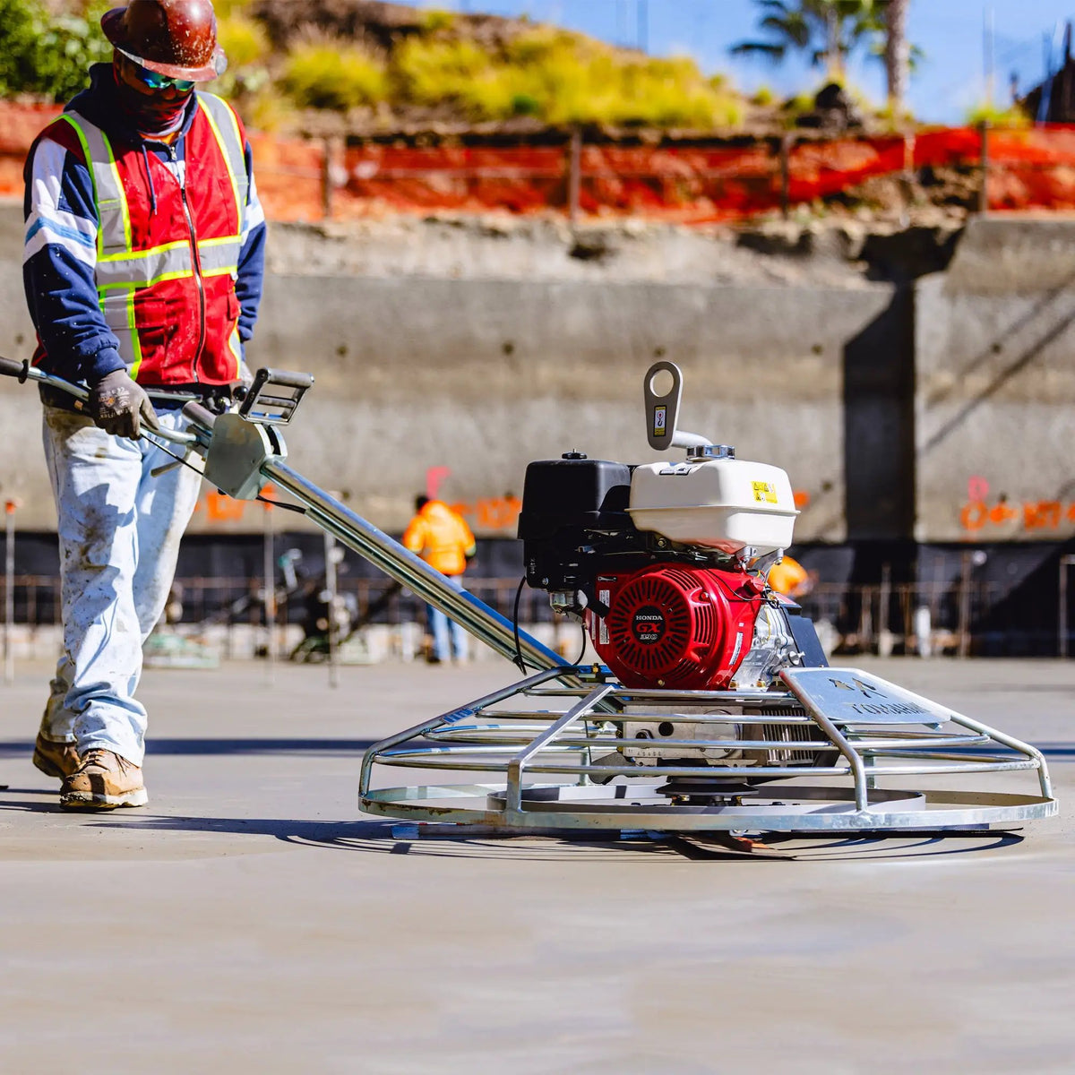 36" Honda Concrete Fast Pitch Power Trowel with 9HP Honda GX270 Finishing Blades Finishing Tool, photo 2 of 11