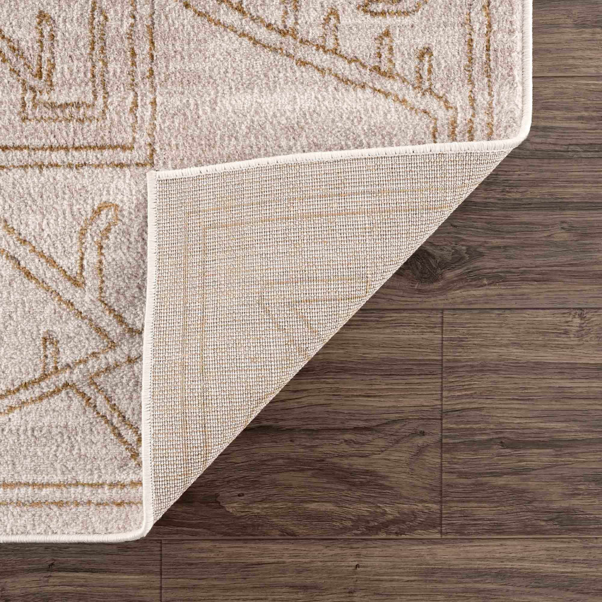 Divya Cream & Gold Area Rug - Clearance, photo 7 of 15