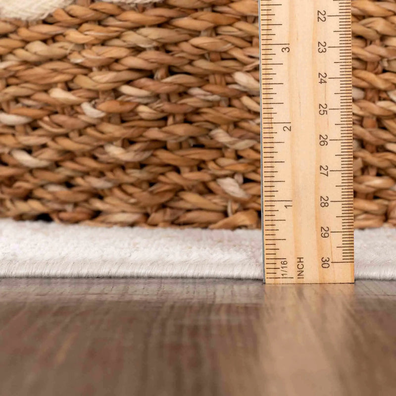 Divya Cream & Gold Area Rug - Clearance by Boutique Rugs