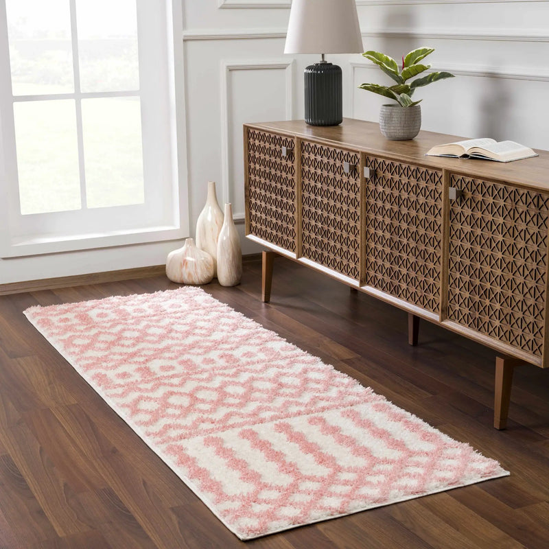 Darva Pink Plush Area Carpet by Boutique Rugs