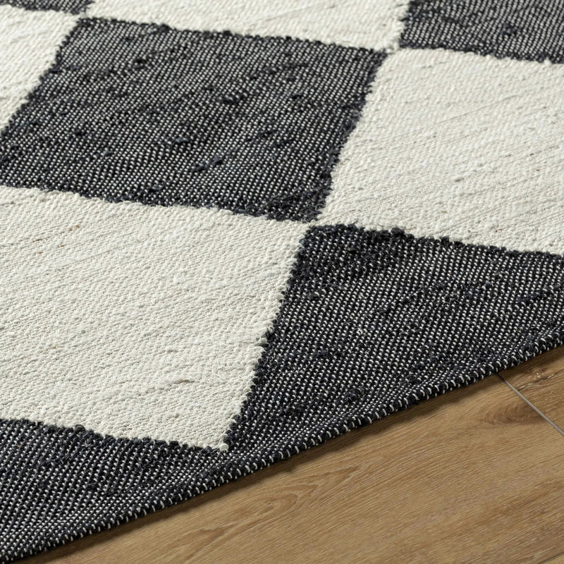 Andrin Black Area Rug by Boutique Rugs