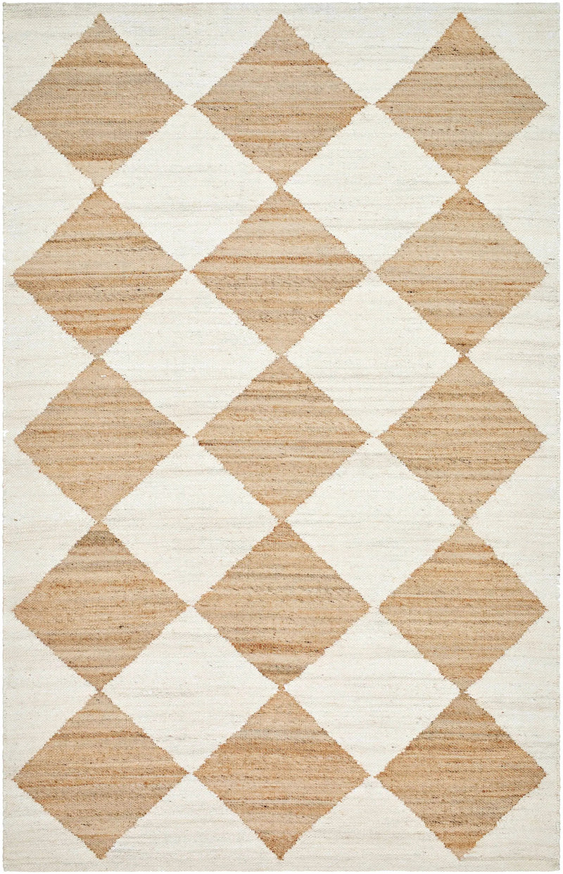 Andrin Beige Area Rug by Boutique Rugs