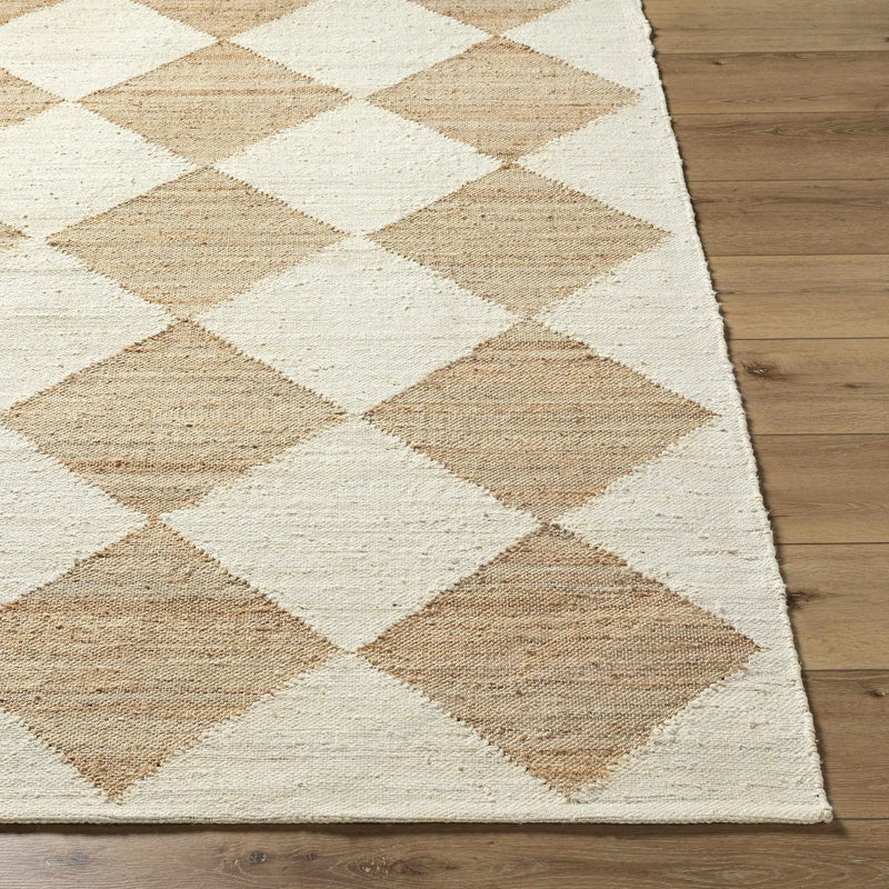 Andrin Beige Area Rug by Boutique Rugs