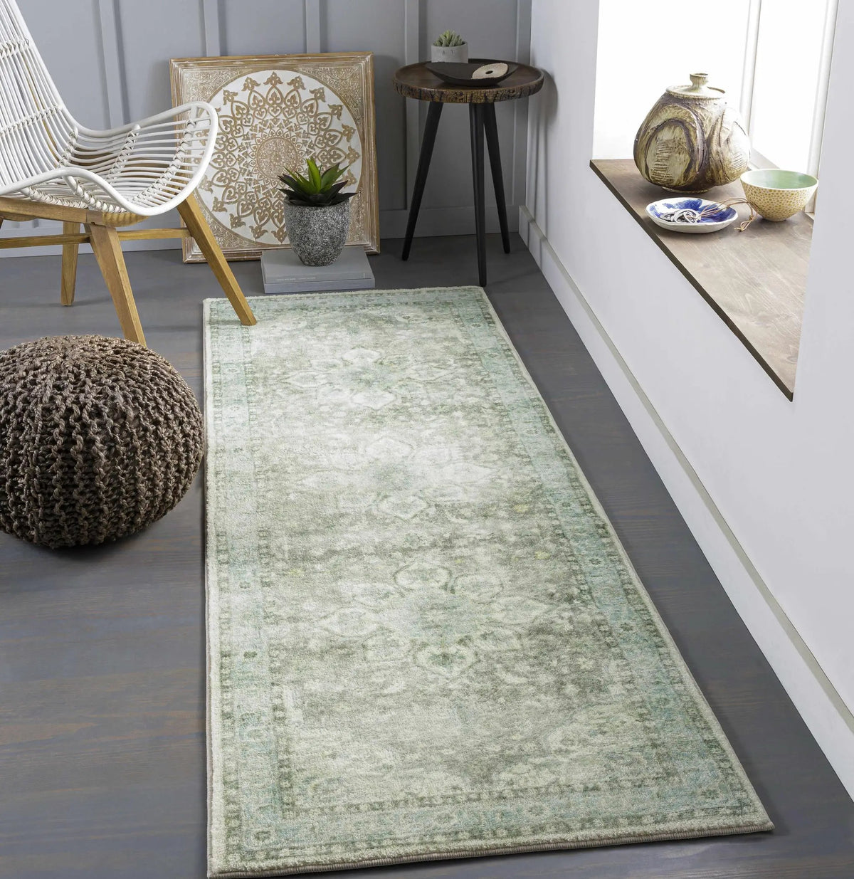 Harrisdale Area Rug, installed in a room 2