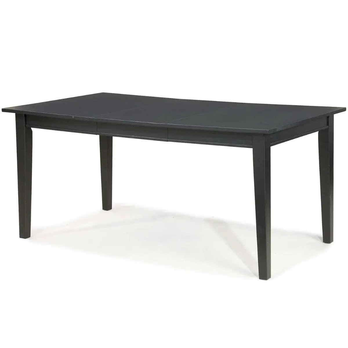 Space Saving Expandable Dining Table 48-66-inch in Ebony Black Wood Finish by HomePacific