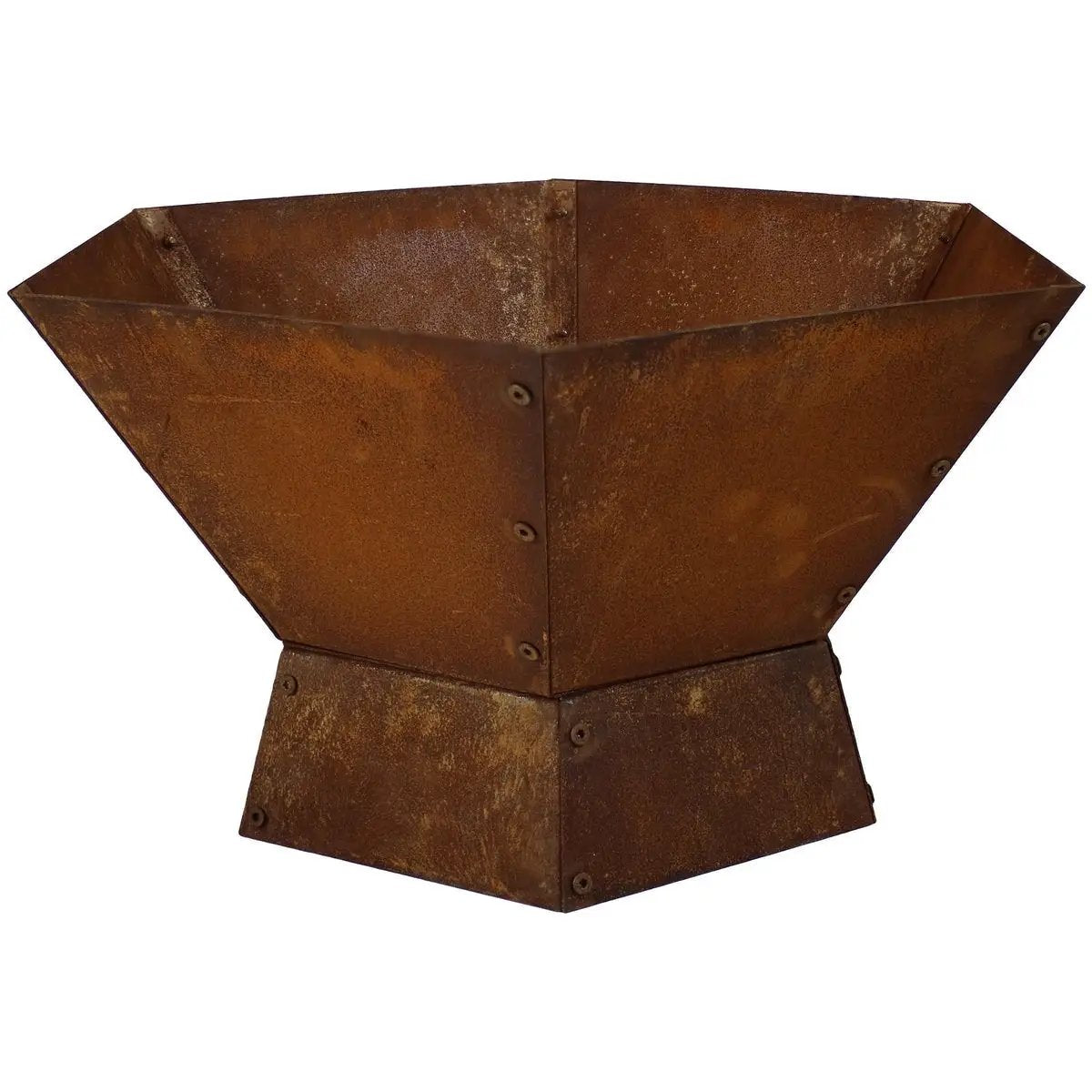 23 Inch Rustic Steel Affinity Fire Pit by HomePacific