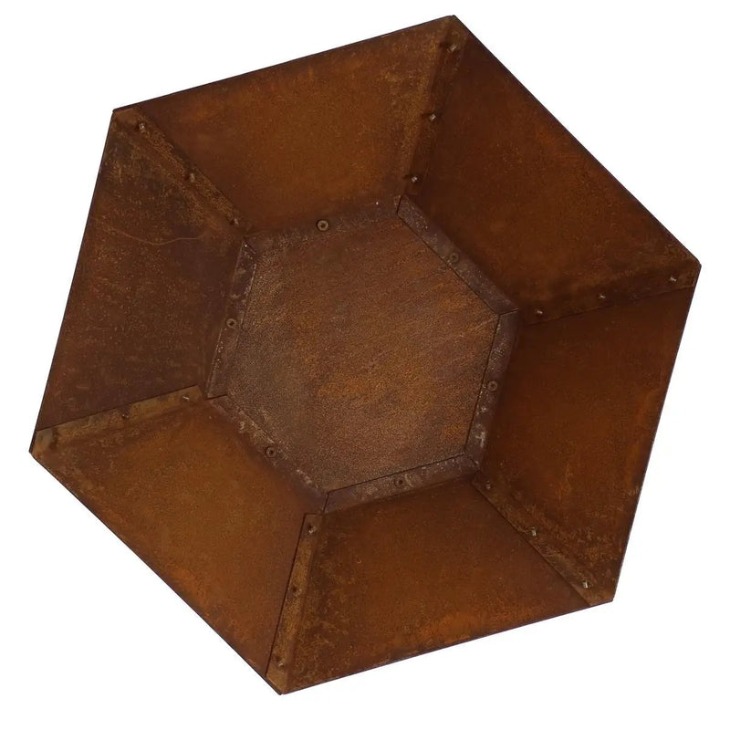 23 Inch Rustic Steel Affinity Fire Pit by HomePacific