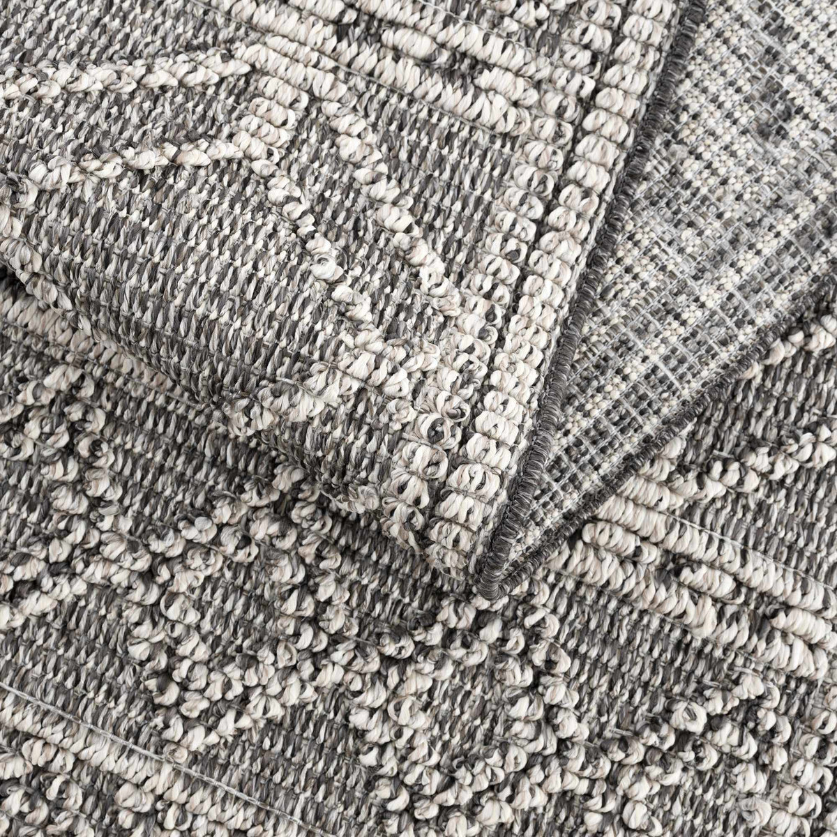 Diah Black & Bone Outdoor Area Rug - Clearance, photo 10 of 20