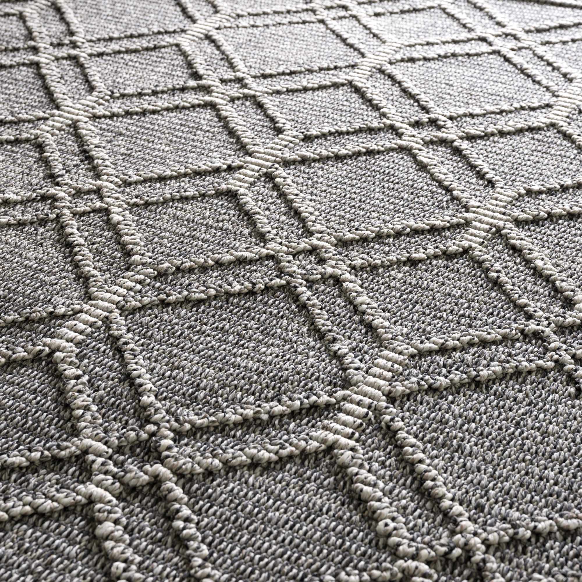Diah Black & Bone Outdoor Area Rug - Clearance by Boutique Rugs