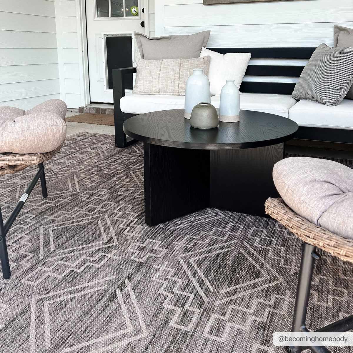 Halle Tan Washable Area Rug - Clearance, photo 2 of 17
