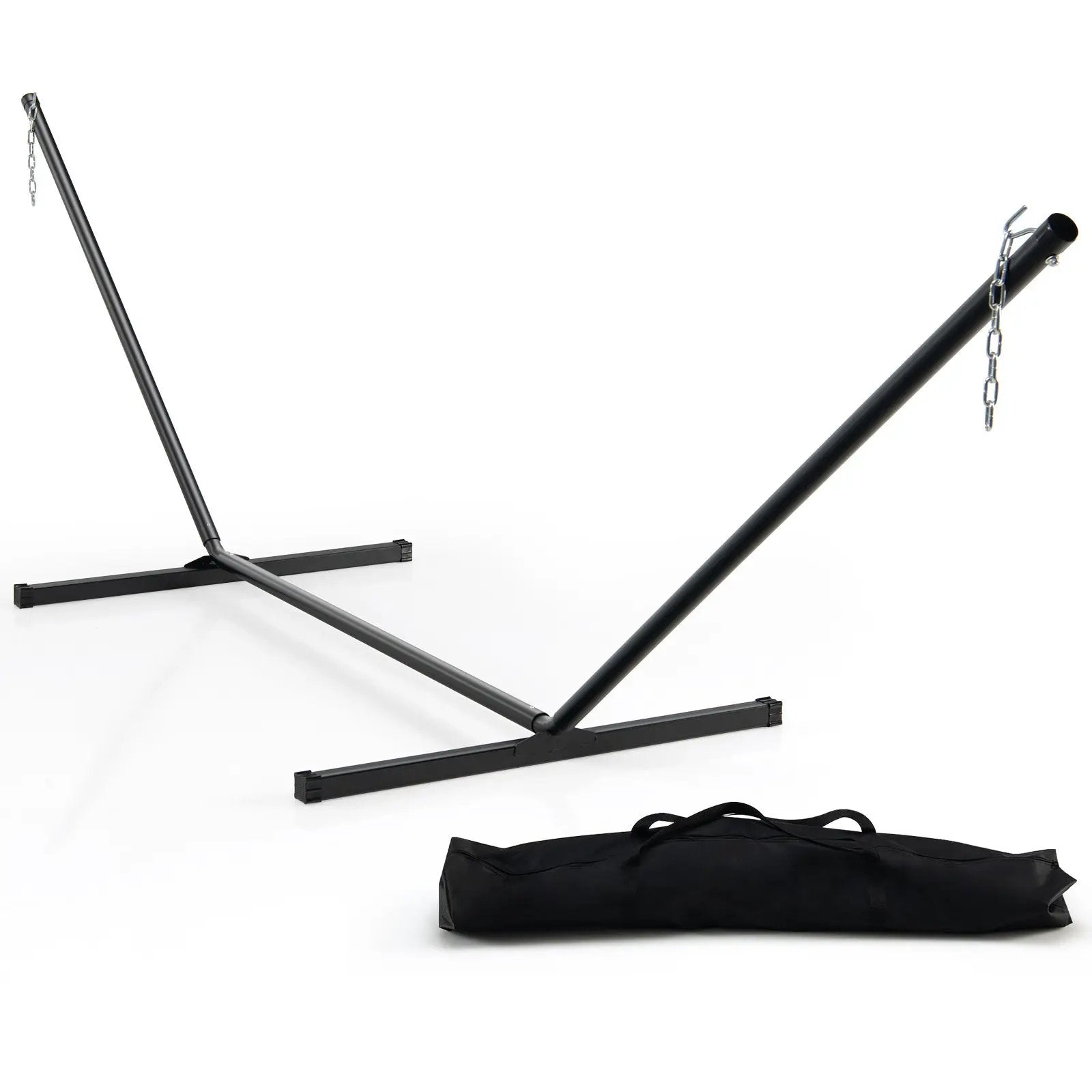 2-Person Heavy-Duty Hammock Stand with Storage Bag by DirectDeals