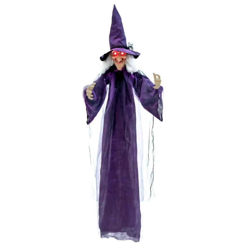 Hanging Halloween Decoration with Pre-Recorded Phrases by DirectDeals
