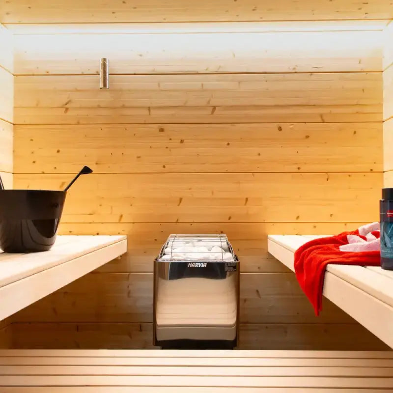 Harvia KIP45W Stainless Steel 4.5KW Sauna Heater - Finnish Sauna Builders, photo 3 of 3