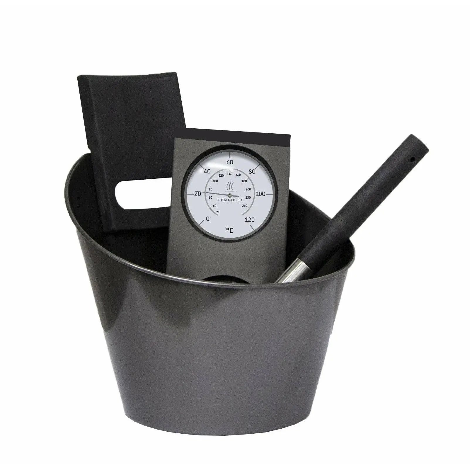 Harvia Steel Accessories Set SA007 - Finnish Sauna Builders by Finnish Sauna Builders