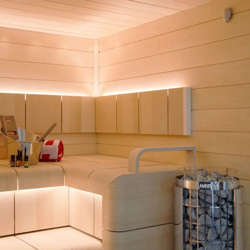 Harvia Cilindro PC80E 8KW Sauna Heater - Finnish Sauna Builders by Finnish Sauna Builders