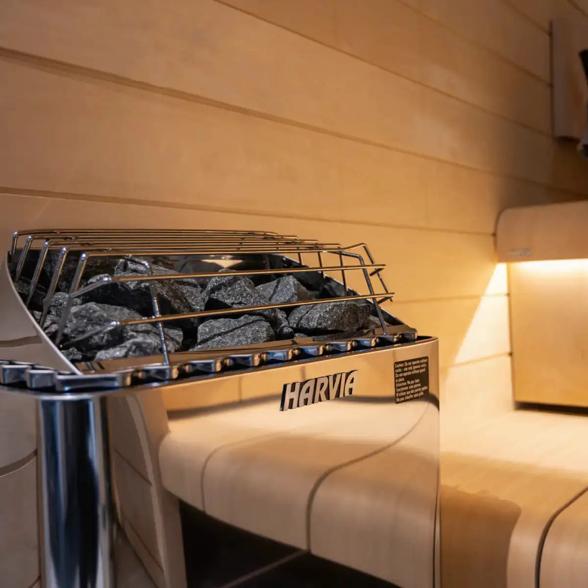 Harvia KIP60W Stainless Steel 6KW Sauna Heater - Finnish Sauna Builders by Finnish Sauna Builders