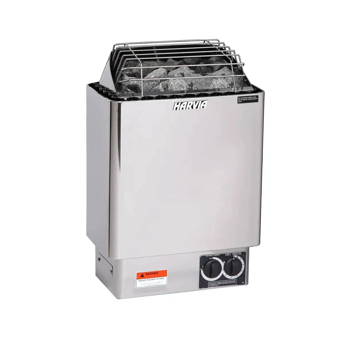 Harvia KIP80W Stainless Steel 8KW Sauna Heater - Finnish Sauna Builders by Finnish Sauna Builders