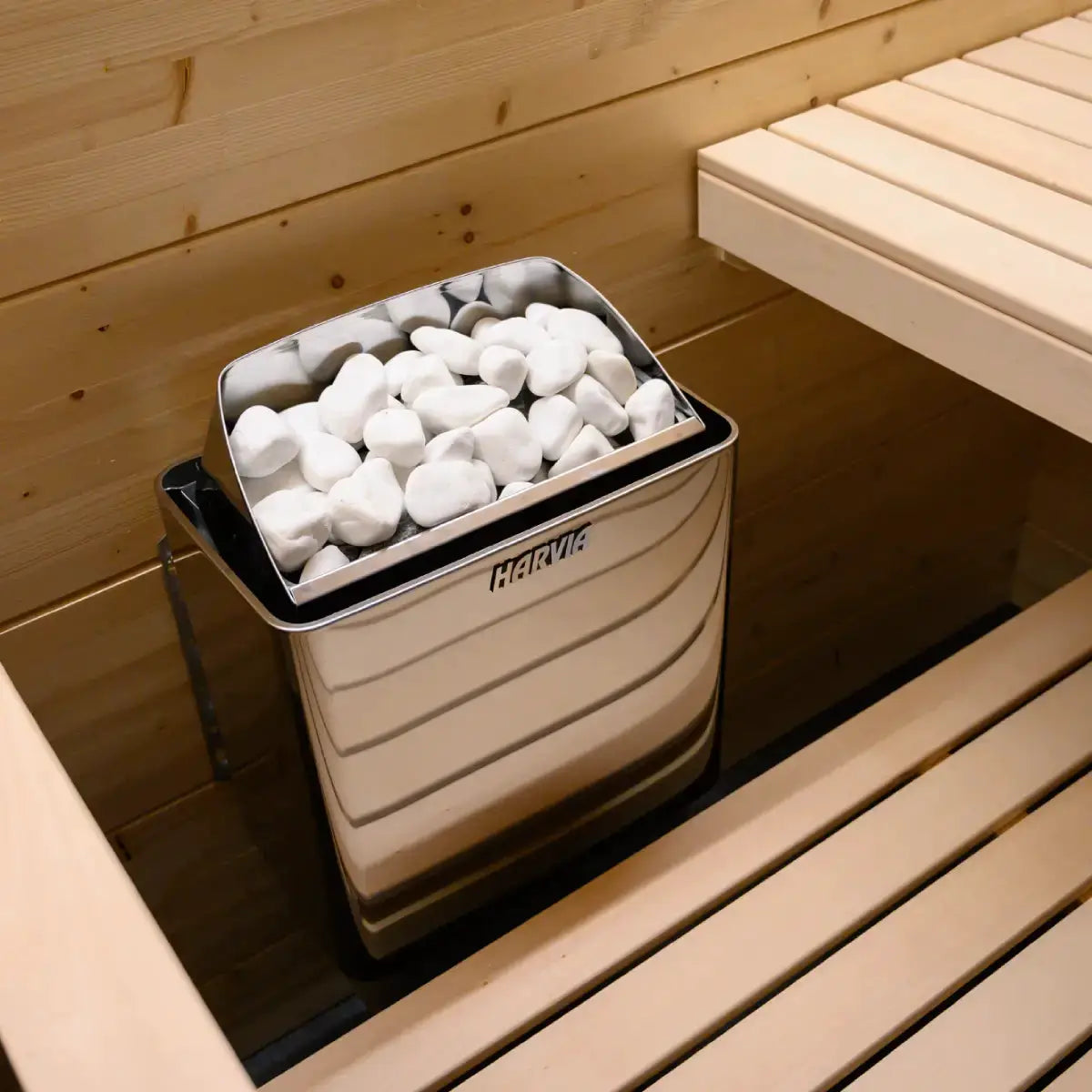 Harvia KIP80W Stainless Steel 8KW Sauna Heater - Finnish Sauna Builders by Finnish Sauna Builders
