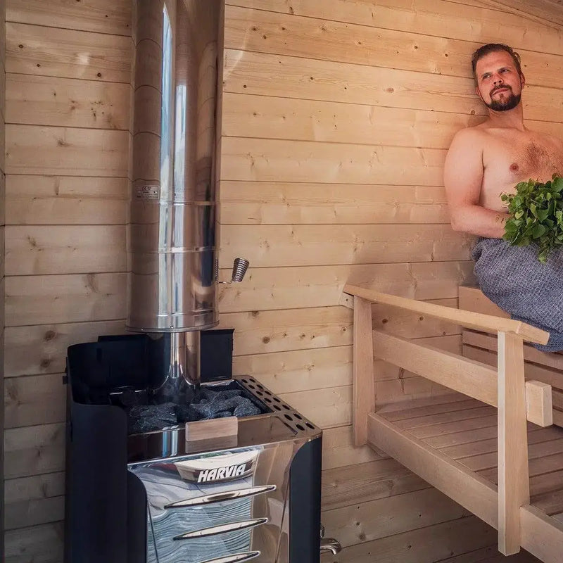 Harvia Pro 26 WKPR26M Wood Burning Sauna Stove - Finnish Sauna Builders by Finnish Sauna Builders