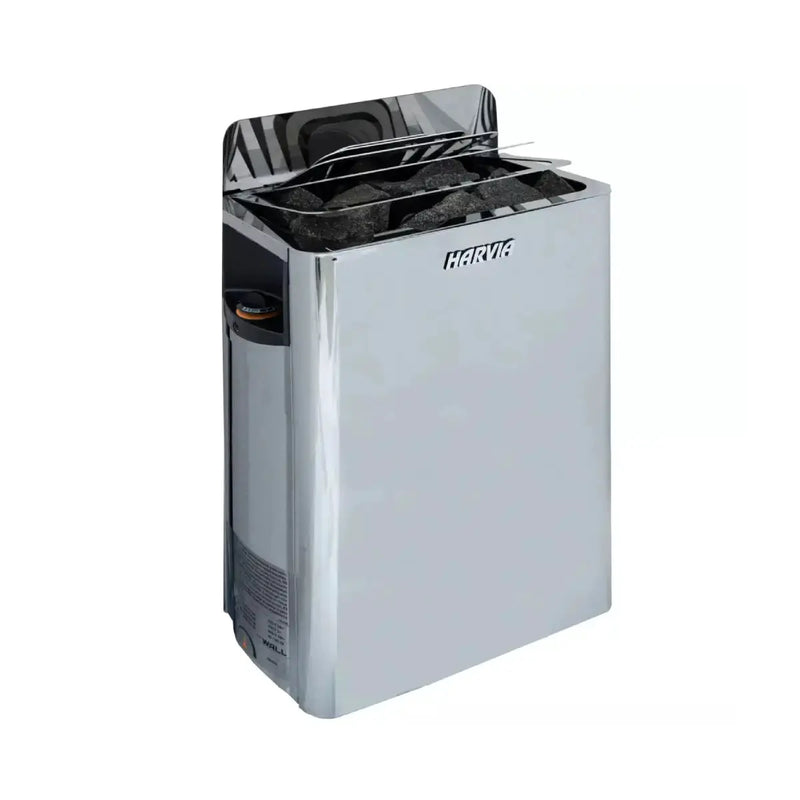 Harvia Wall Sauna Heater 6KW with Built-In Controls - Finnish Sauna Builders by Finnish Sauna Builders