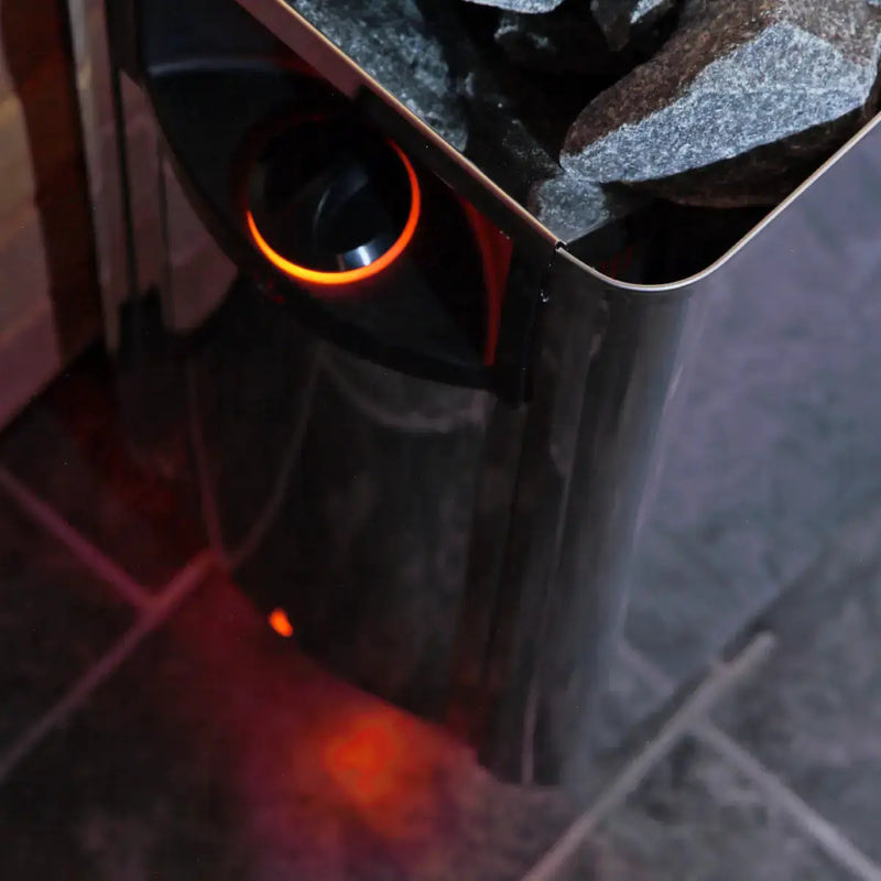 Harvia Wall Sauna Heater 6KW with Built-In Controls - Finnish Sauna Builders by Finnish Sauna Builders