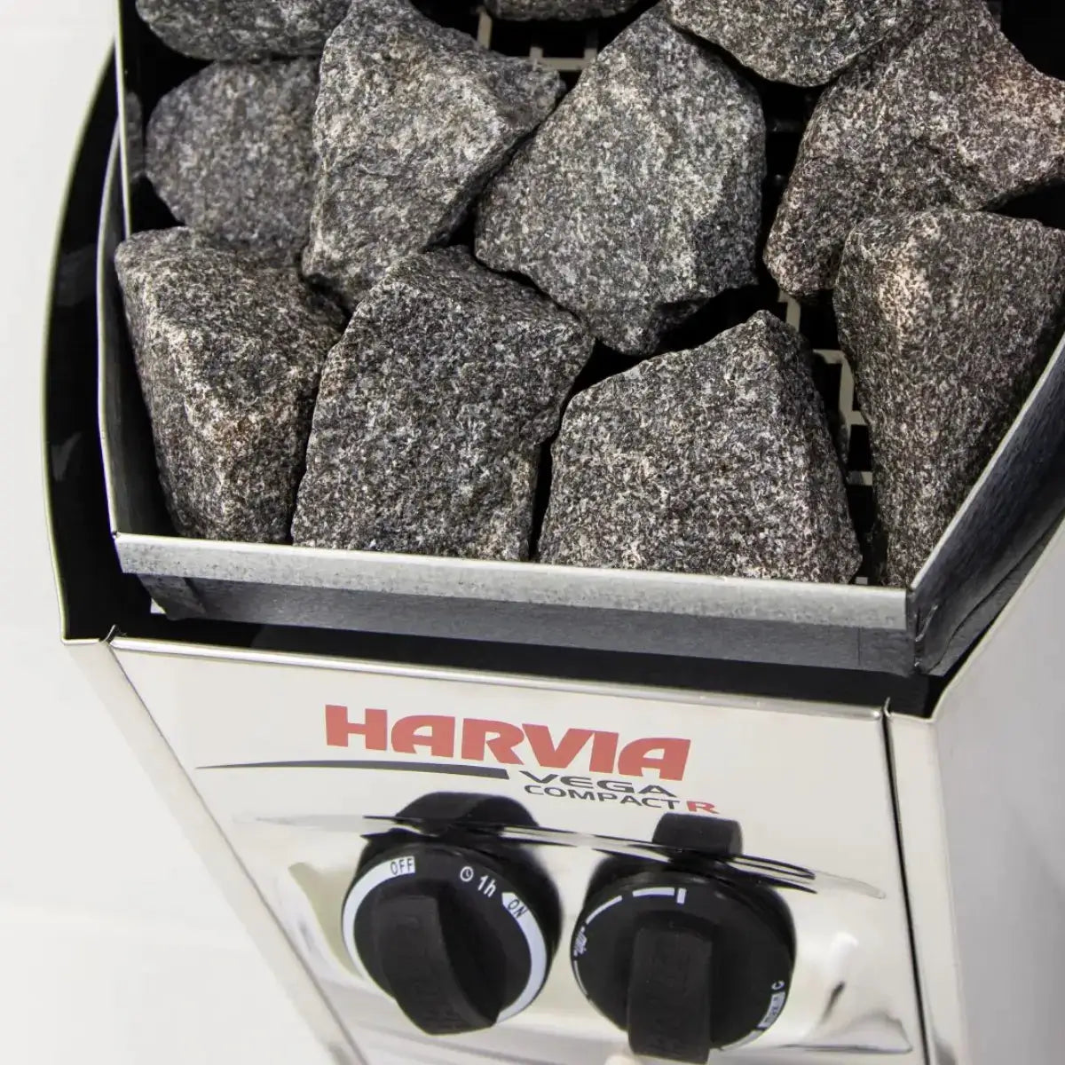 Harvia Vega Compact 3500 3.5KW Sauna Heater with Built-in Control - Finnish Sauna Builders by Finnish Sauna Builders