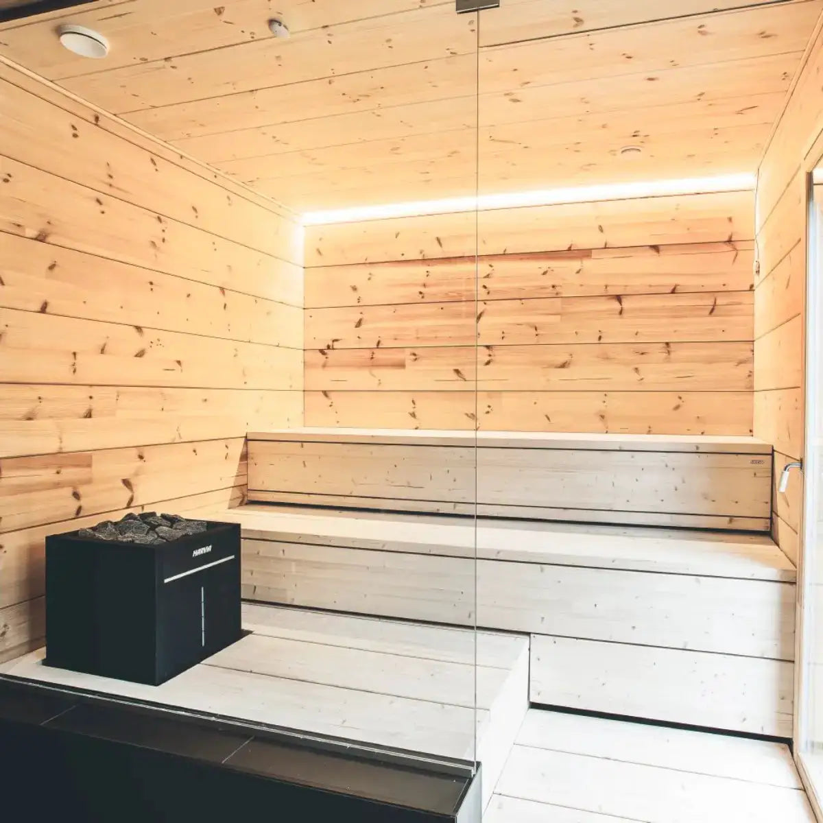 Harvia Virta Combi HL80SA 8kw Sauna Heater - Finnish Sauna Builders by Finnish Sauna Builders
