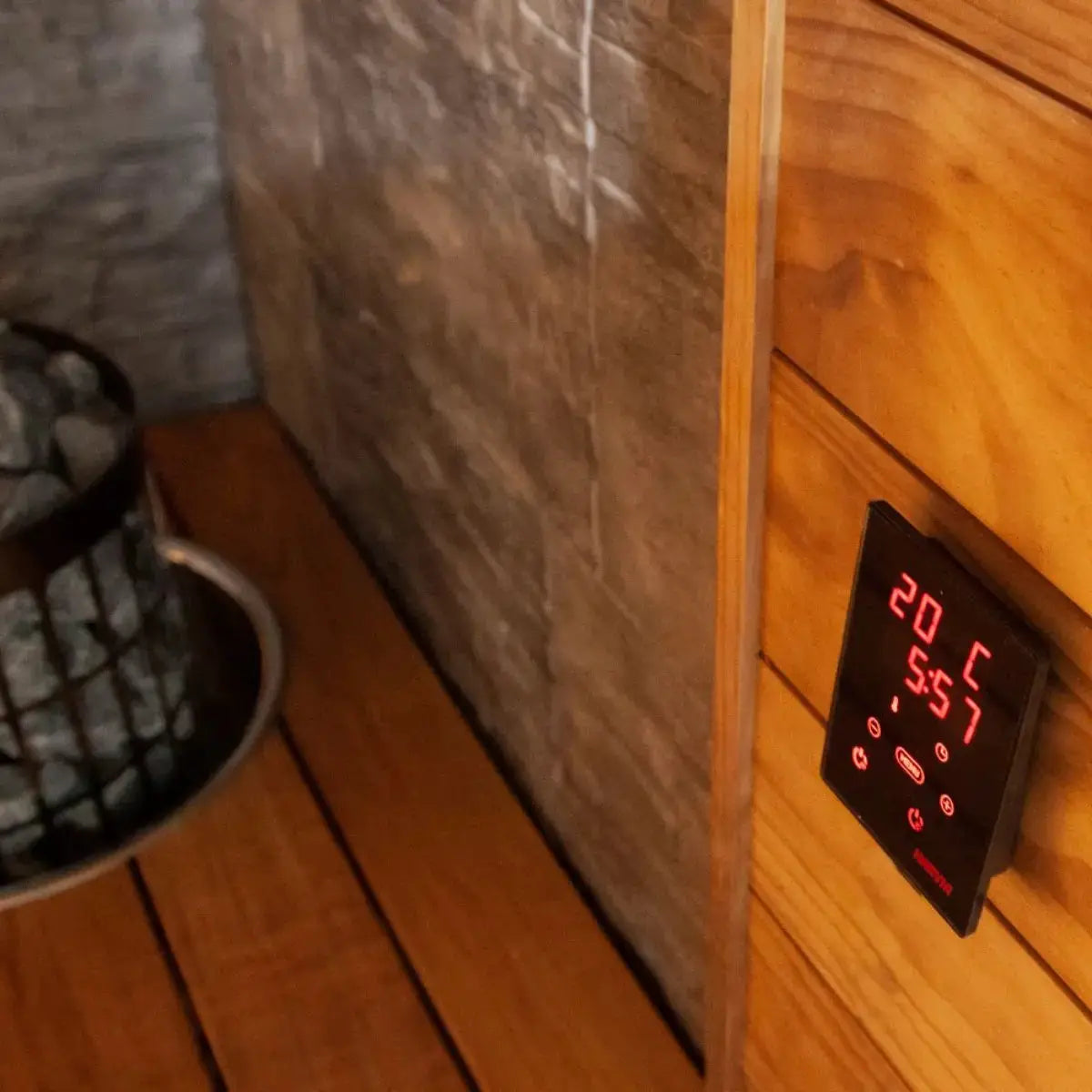 Harvia Xenio CX30C-U3-XW Digital Sauna Control with Wi-Fi - Finnish Sauna Builders by Finnish Sauna Builders