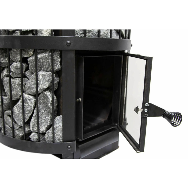 Harvia Legend 240 Greenflame Wood Burning Sauna Stove - Finnish Sauna Builders by Finnish Sauna Builders