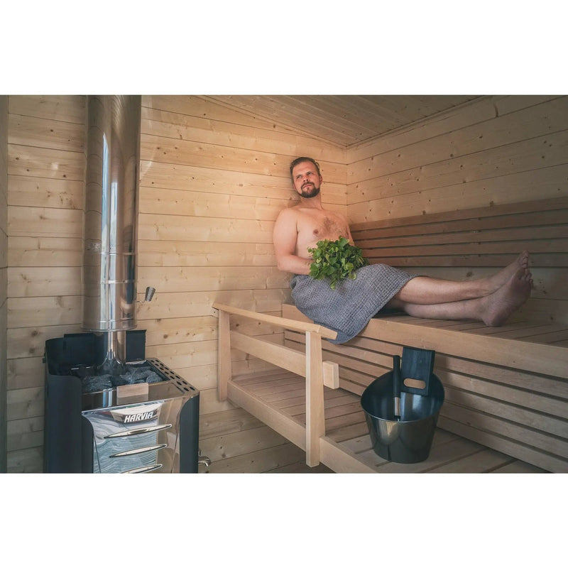 Harvia Pro 36 Wood Burning Sauna Stove - Finnish Sauna Builders by Finnish Sauna Builders