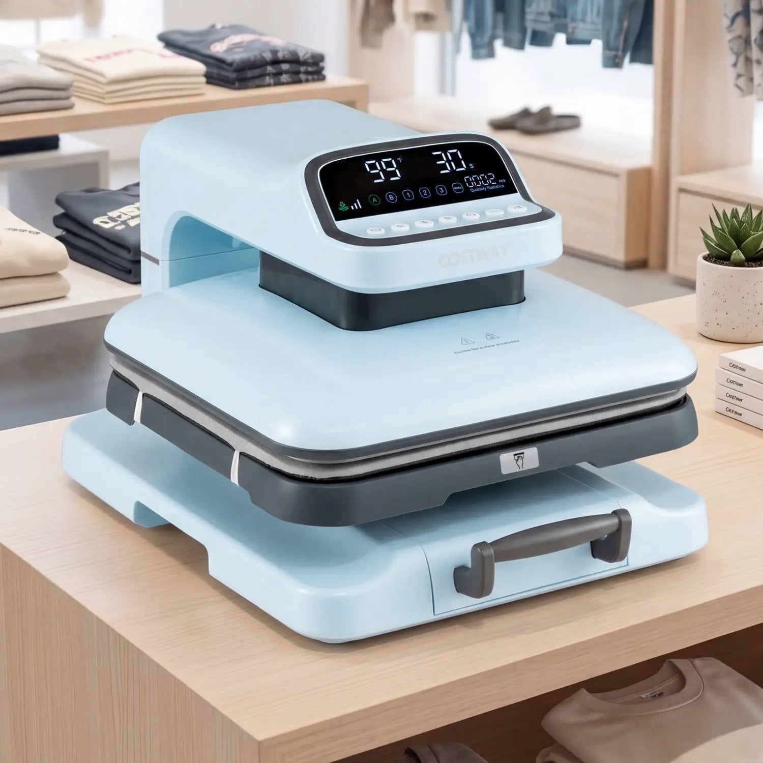 15x15 Auto Release Heat Press Machine 1500W by DirectDeals
