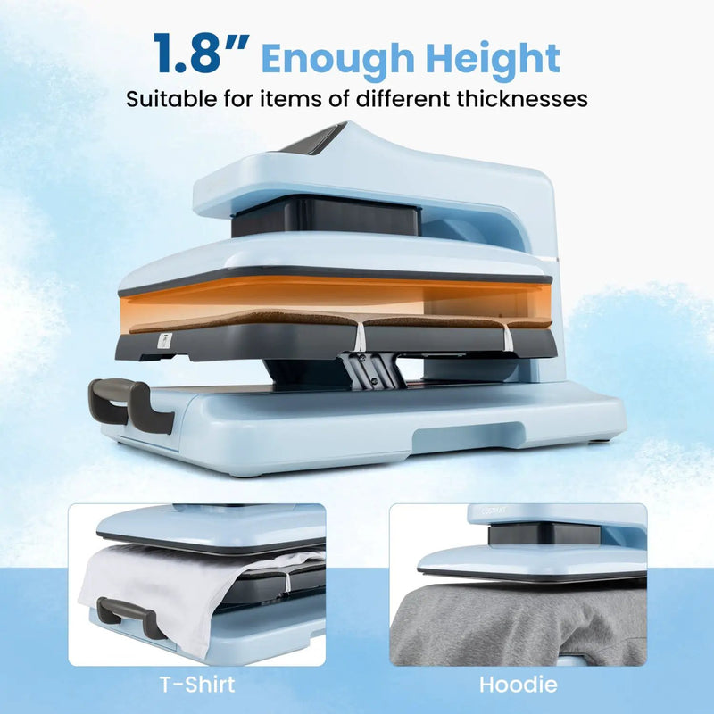 15x15 Auto Release Heat Press Machine 1500W by DirectDeals