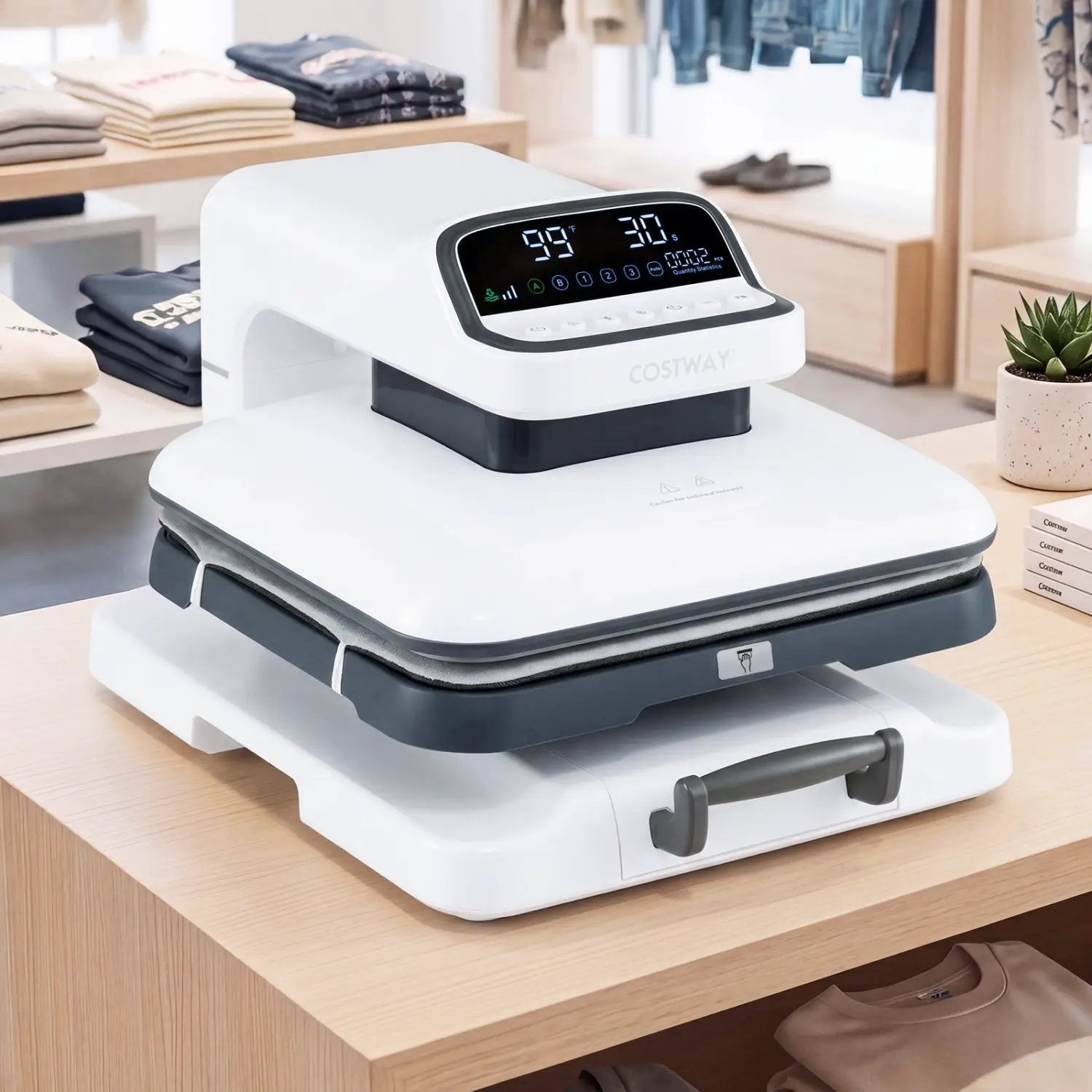 15x15 Auto Release Heat Press Machine 1500W by DirectDeals