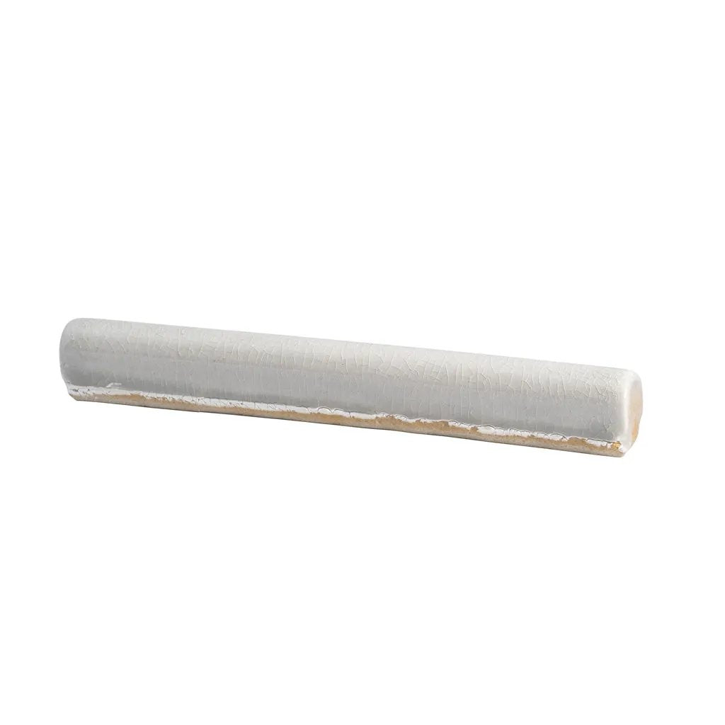 Pistachio Green 0.6x6 Glossy Ceramic Pencil Tile Trim (10 pack, 0.25 sq ft/case) by Apollo Tile