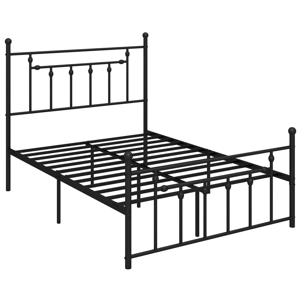 Full/Queen/Twin Size Heavy-duty Metal Bed Frame with Headboard, photo 3 of 10