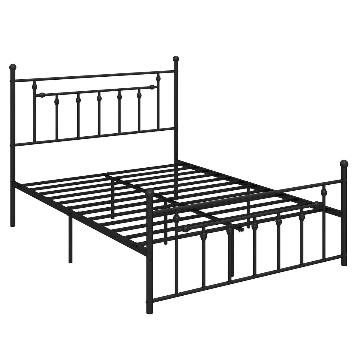 Full/Queen/Twin Size Heavy-duty Metal Bed Frame with Headboard, photo 9 of 10