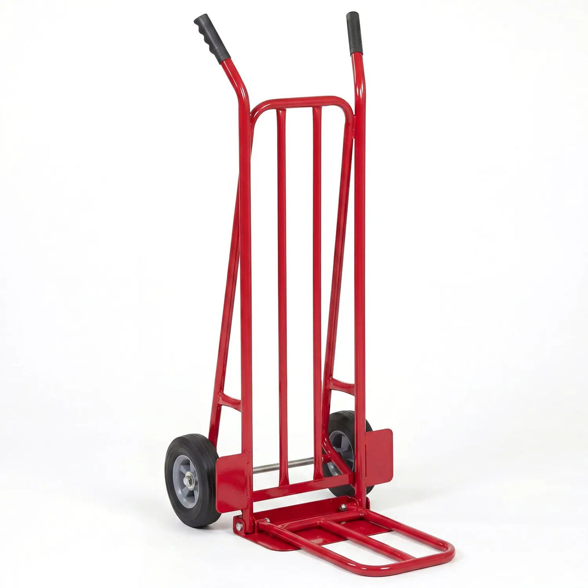 Heavy Duty Hand Truck Dolly with Dual Foldable Nose Plates