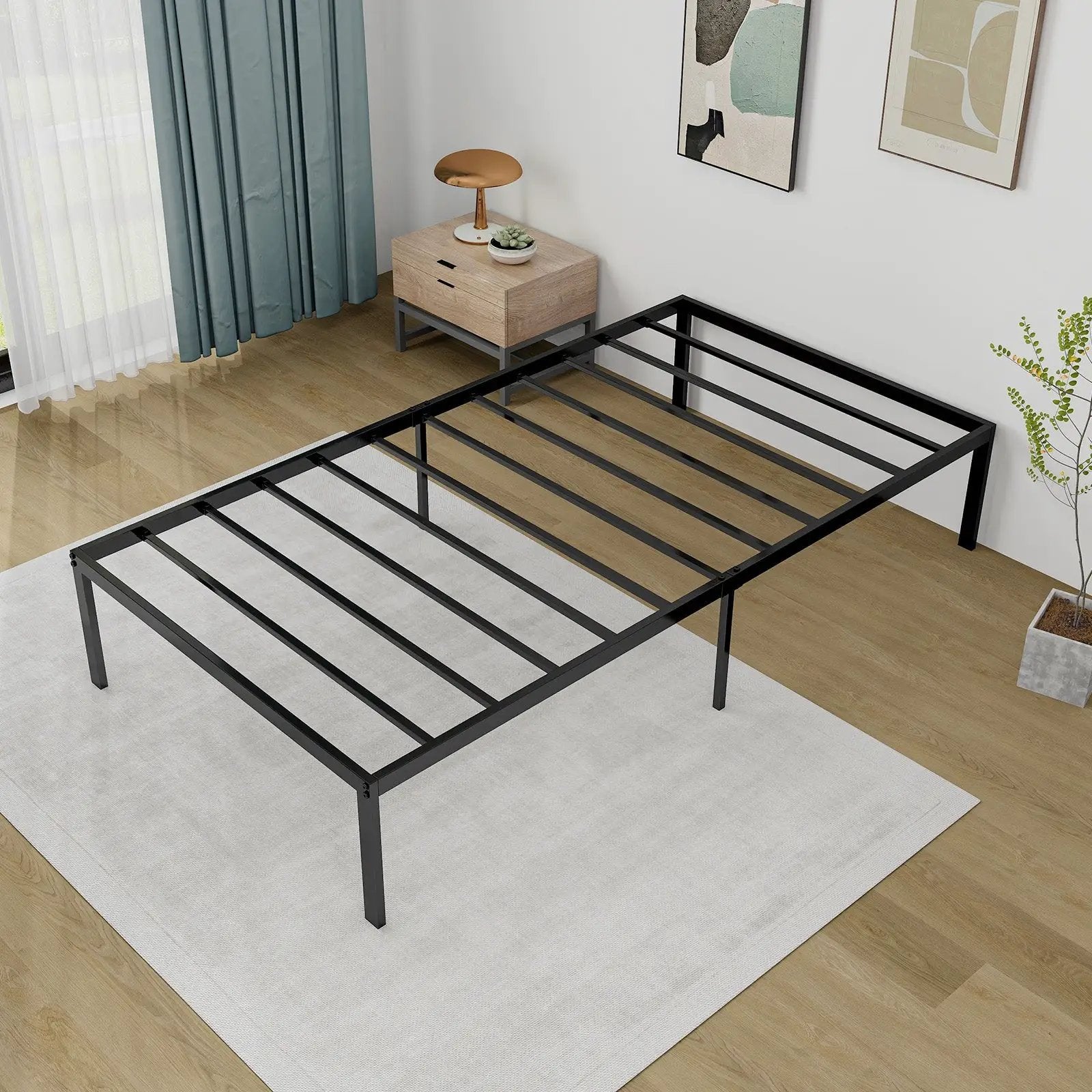 14 Inch Heavy Duty Metal Platform by DirectDeals