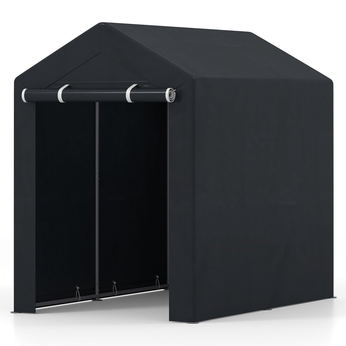 Portable Storage Shed with Roll-Up Zipper Door, photo 11 of 24