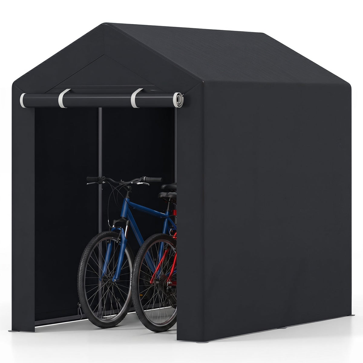 Portable Storage Shed with Roll-Up Zipper Door, photo 12 of 24