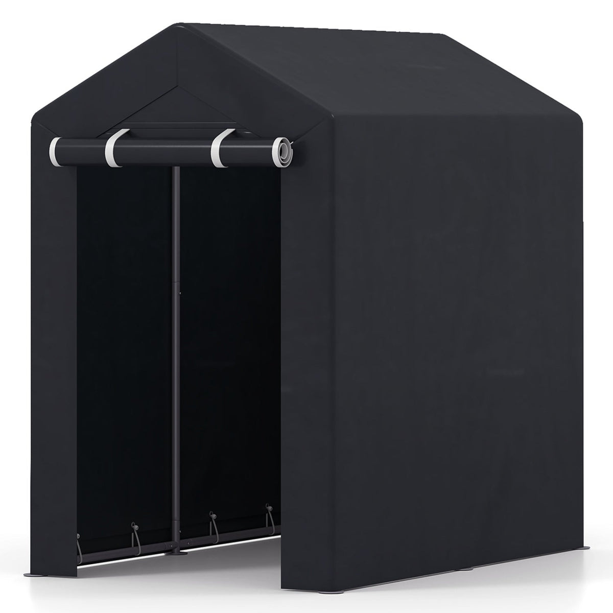 Portable Storage Shed with Roll-Up Zipper Door, photo 19 of 24