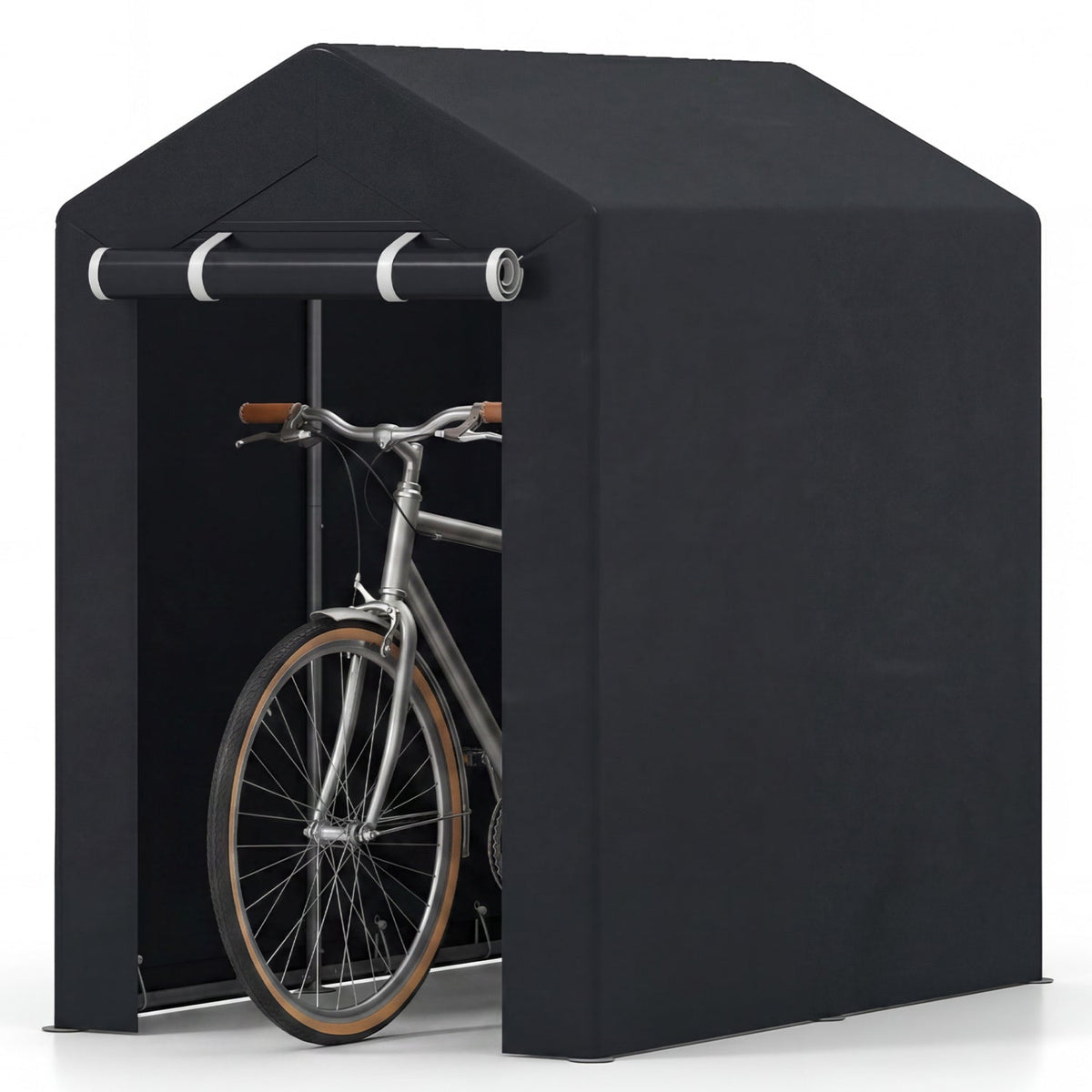 Portable Storage Shed with Roll-Up Zipper Door, photo 20 of 24