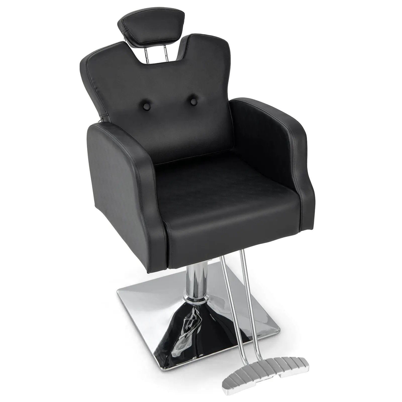 Heavy Duty Salon Chair with 360 Degrees Swivel-Black by DirectDeals